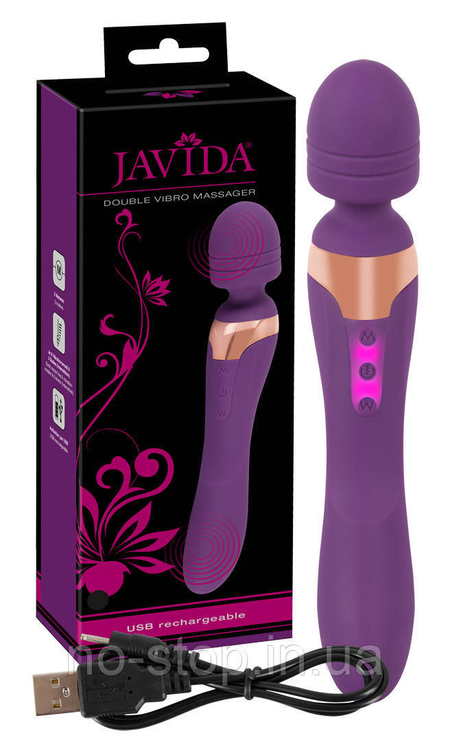 Вибромассажер - Javida Double Massager, фото 1
