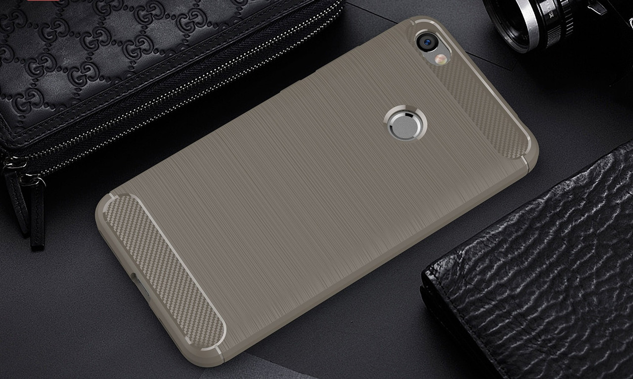Чехол на xiaomi redmi note 5a / note 5a prime CARBON