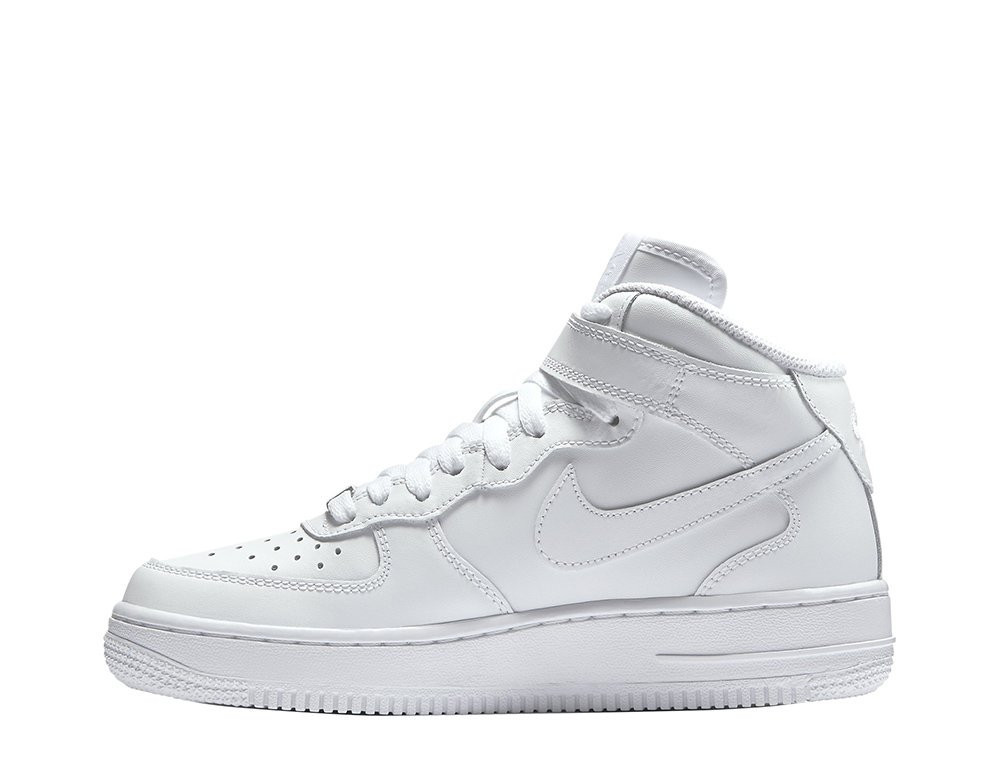 Womens nike air sales force 1 all white