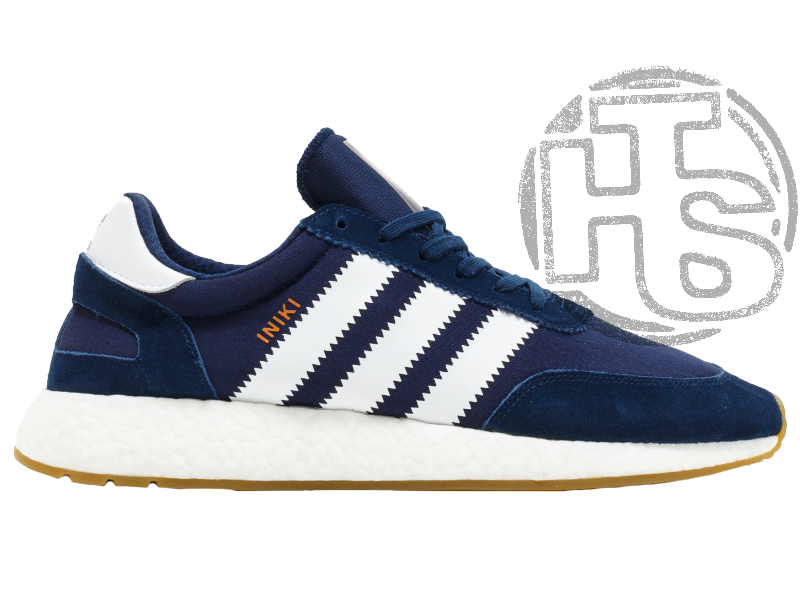 Чоловічі кросівки Adidas Iniki Runner Collegiate Navy/White BB2092