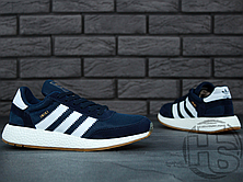 Чоловічі кросівки Adidas Iniki Runner Collegiate Navy/White BB2092, фото 3