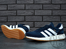 Чоловічі кросівки Adidas Iniki Runner Collegiate Navy/White BB2092, фото 4