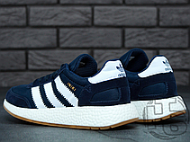 Чоловічі кросівки Adidas Iniki Runner Collegiate Navy/White BB2092, фото 6