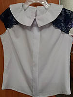 Блуза для дівчаток шкільна 402