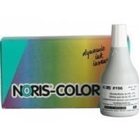 Штемпельная краска 196 NORIS-COLOR, цвет: белый, объем: 50 мл, (Германия)