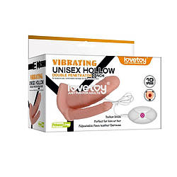 Страпон - Vibrating Unisex Hollow Strap On
