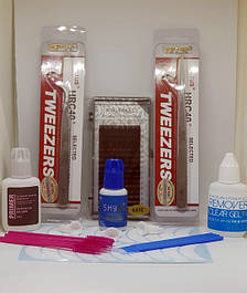 Комплект для початківця майстра з нарощування вій