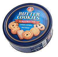 Песочное печенье Butter Cookies Patisserie Matheo ж/б, 454 гр.