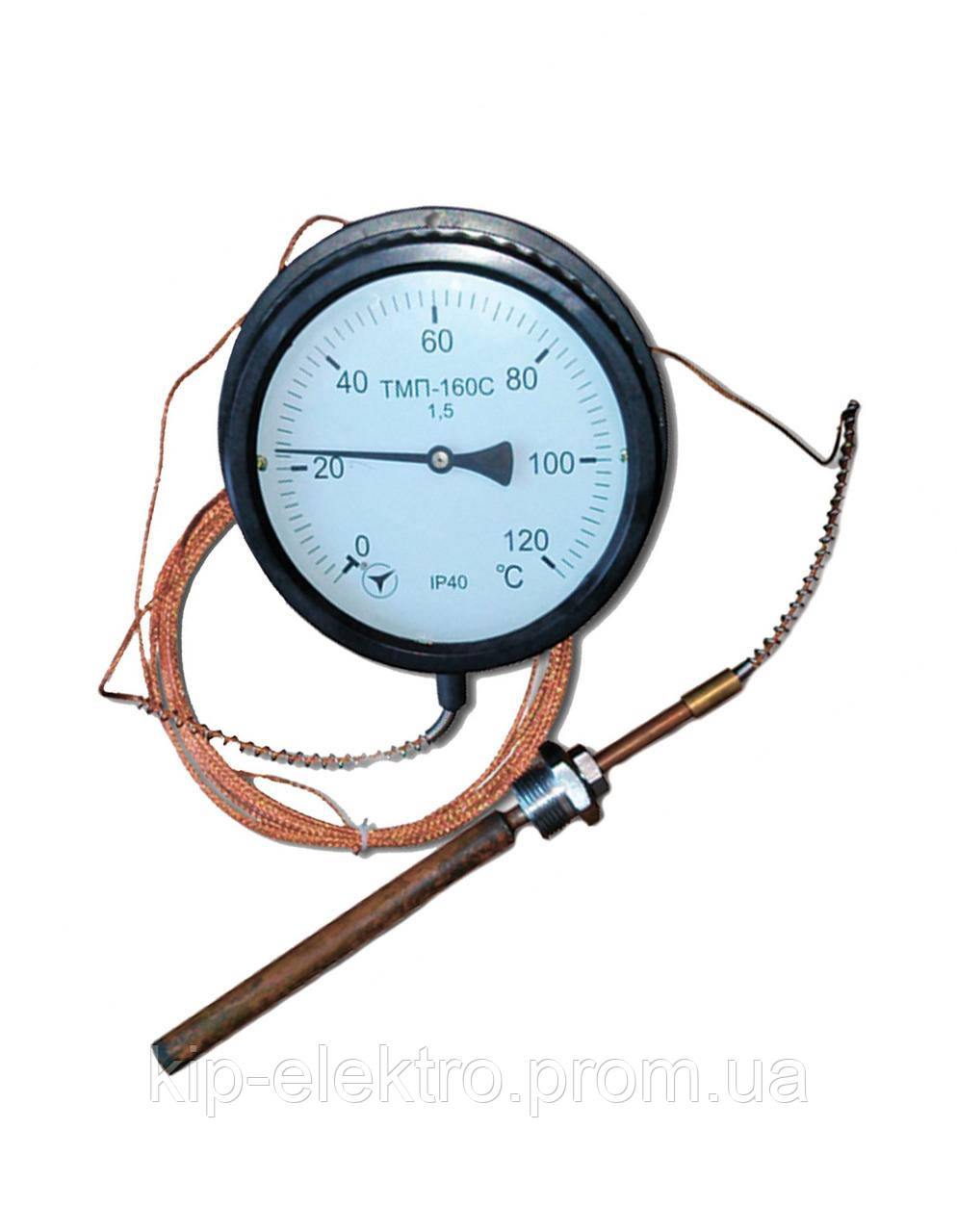 Термометр манометричний показуючий ТМП-160 (ТМП 160, ТМП160, ТМП)
