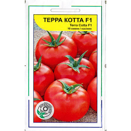 Насіння томату раннього, для відкритого грунту і теплиць "Терра Котта" F1 (10 насінин) від Syngenta, Голландія, фото 2