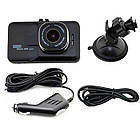 Відеореєстратор DVR H35 WDR FullHD автомобільний реєстратор із кріпленням на скло, фото 3