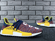 Чоловічі кросівки Adidas Human Race NMD Pharrell MultiColor Noble Ink Yellow/White AC7360, фото 3