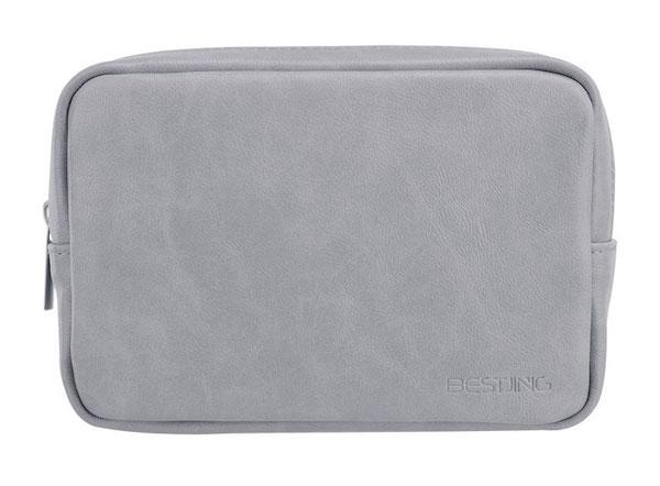 Сумка для зберігання зарядного пристрою й аксесуарів до Macbook Bestjing Gray, фото 1