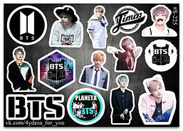 Stickers Pack BTS #225