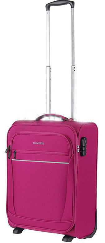 Малый тканевый чемодан Travelite Cabin TL090237-17 44 л, розовый