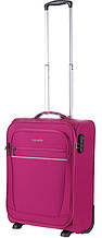 Малый тканевый чемодан Travelite Cabin TL090237-17 44 л, розовый