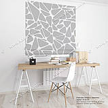 Римська фото штора Абстракція. Безкоштовна доставка. Будь-який розмір до 3,5х3,5м Гарантія. Арт. 15-03-63, фото 2