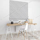 Римська фото штора Абстракція. Безкоштовна доставка. Будь-який розмір до 3,5х3,5м Гарантія. Арт. 15-03-56, фото 3