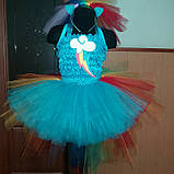 Дитячий карнавальний костюм Rainbow Dash (Літл поні Райдуга), фото 3