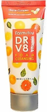 Витаминная очищающая пенка FarmStay DR.V8 Vitamin Foam Cleansing - фото 4 - id-p903869279