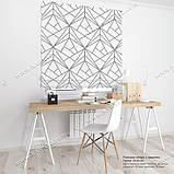 Римська фото штора Абстракція. Безкоштовна доставка. Будь-який розмір до 3,5х3,5м Гарантія. Арт. 15-03-41, фото 2