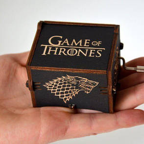 Музична скринька Game of Thrones оригінальна шкатулка з мелодією серіалу Гра Престолів стильний подарунок, фото 3