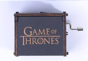 Музична скринька Game of Thrones оригінальна шкатулка з мелодією серіалу Гра Престолів стильний подарунок, фото 4