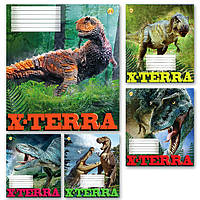 Зошит 24 аркуші в лінію "ДІНО" 20/320