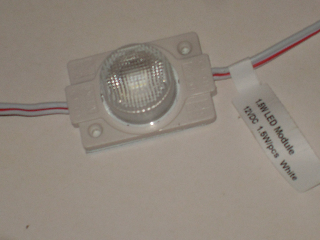 Світлодіодний модуль торцевої підсвітки лайтбоксів 2.5Вт 10х60 градусів 12 вольт 7000К IP65 SWPower