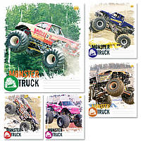 Зошит 24 аркуші в лінію "Автомонстрі" 20/320