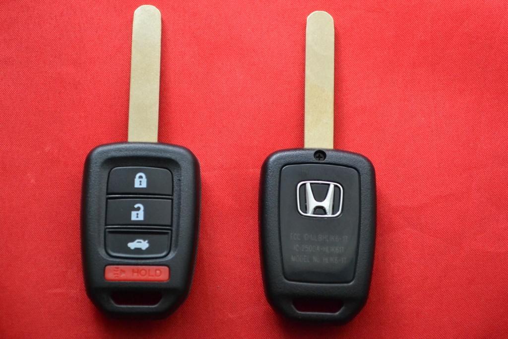 Ключ Honda accord, cr-v, hr-v 3+1 кнопки корпус