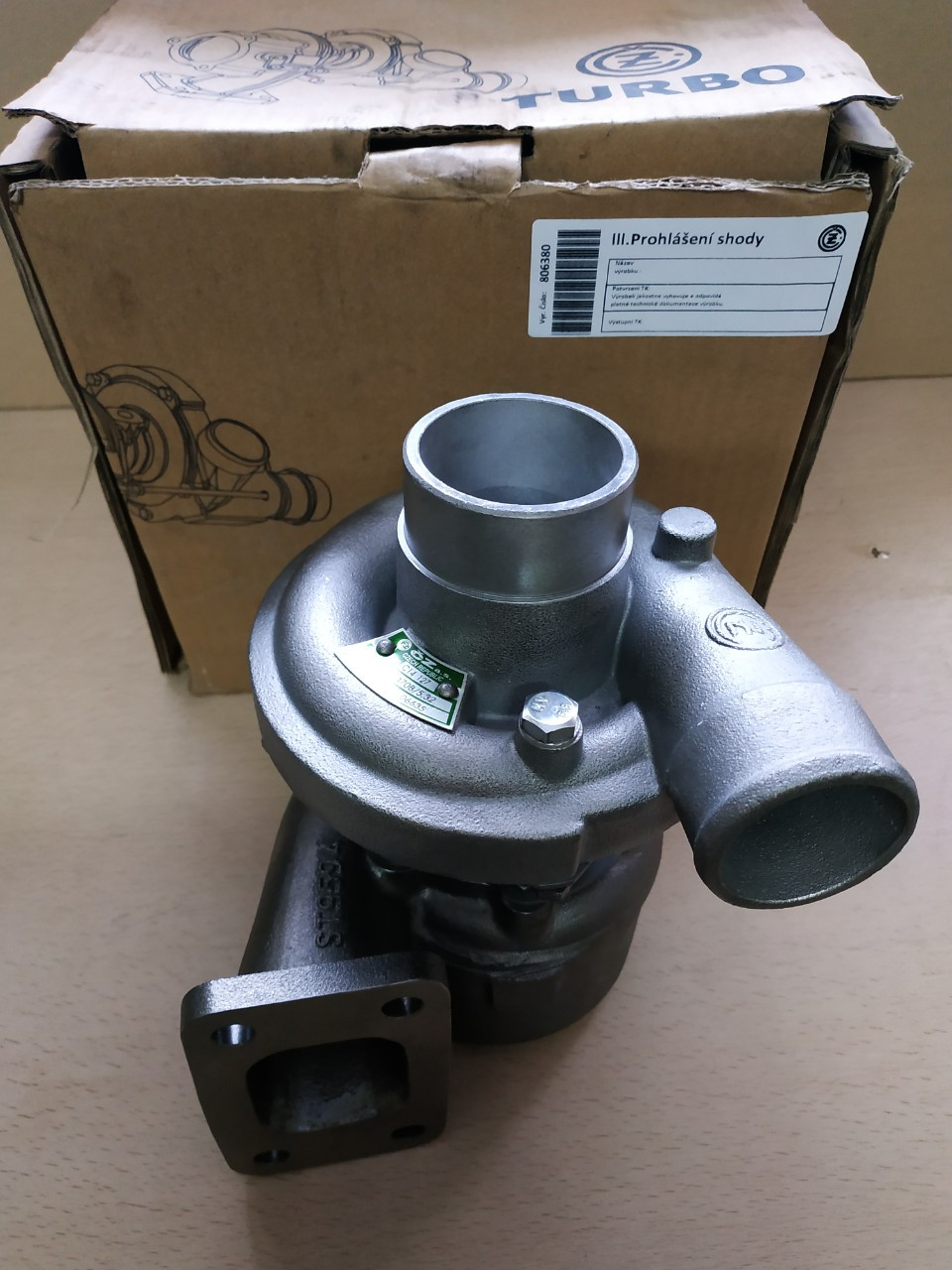 Турбокомпресор (турбіна) ТКР С14-127 "CZ Strakonice" (Чехія), фото 1