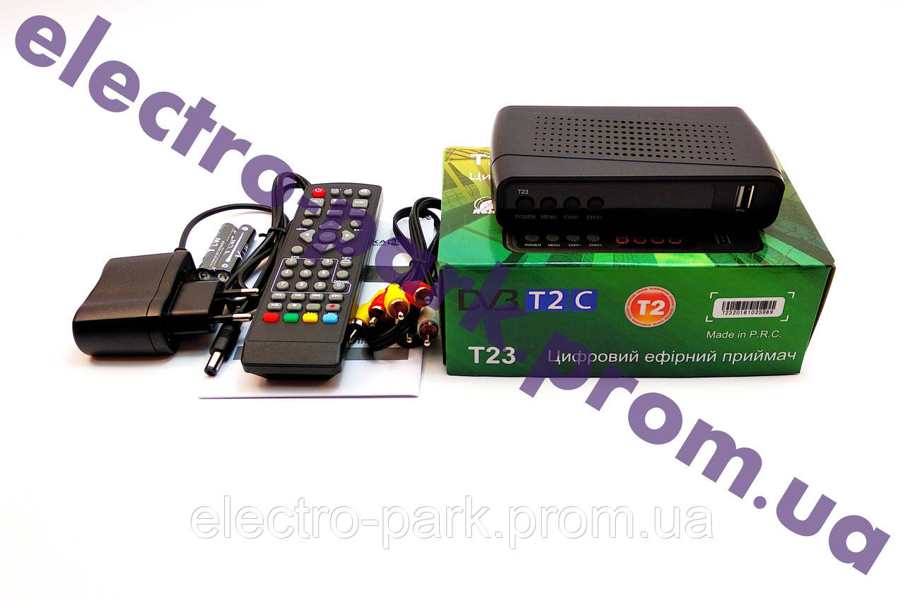 Цифровой эфирный тюнер T23,WI-FI;HDTV;IPTV - фото 4 - id-p903811415