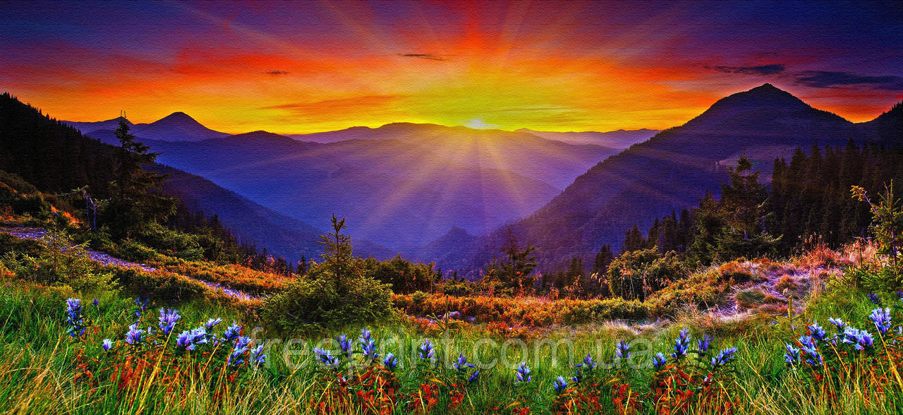 Друк картин на полотні з підрамником 900 х 600, фото 1