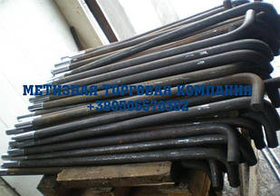 Болт фундаментний М30 тип 1.1 ГОСТ 24379,1-80