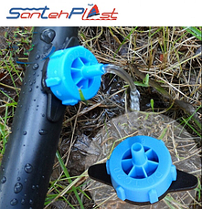 Крапельниця з компенсацією тиску Santehplast SL-015 8л/год, фото 4