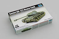 КВ-122 cоветский тяжелый танк КВ-122. 1/72 TRUMPETER 07128