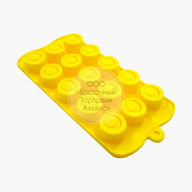 Силіконова форма для шоколаду — Круги