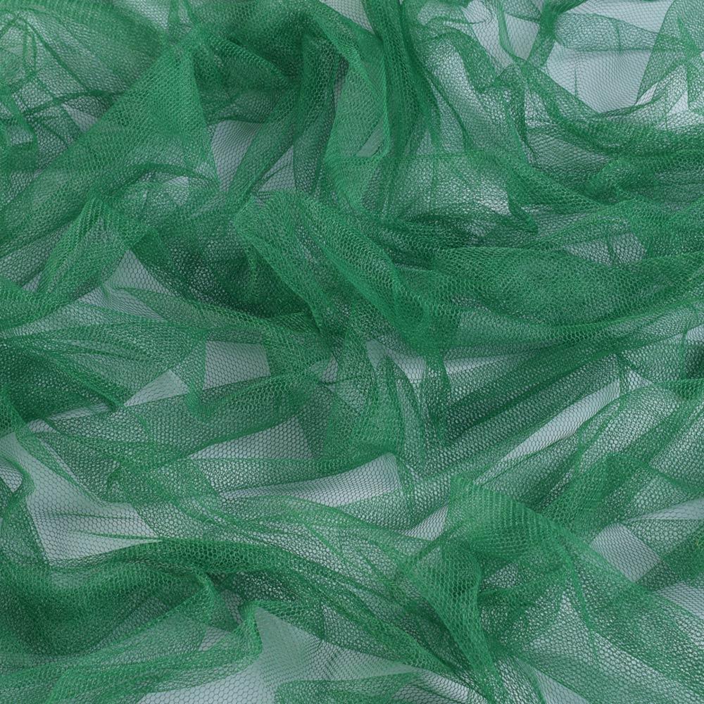 Сітка м'яка тонка зелена темна ш.165