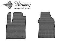 Передні килимки в салон Fiat 500 2007- (Фіат 500) кількість 2 штуки
