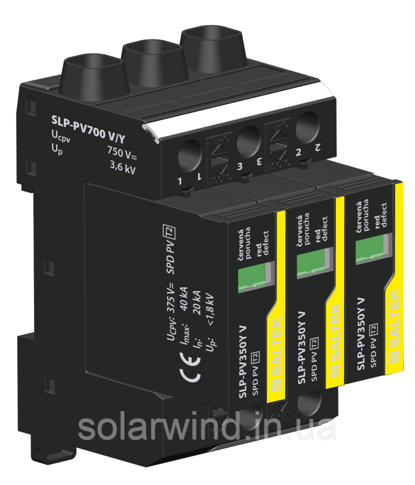 Обмежувач перенапруги ПЗІП SALTEK SLP-PV700 V/Y