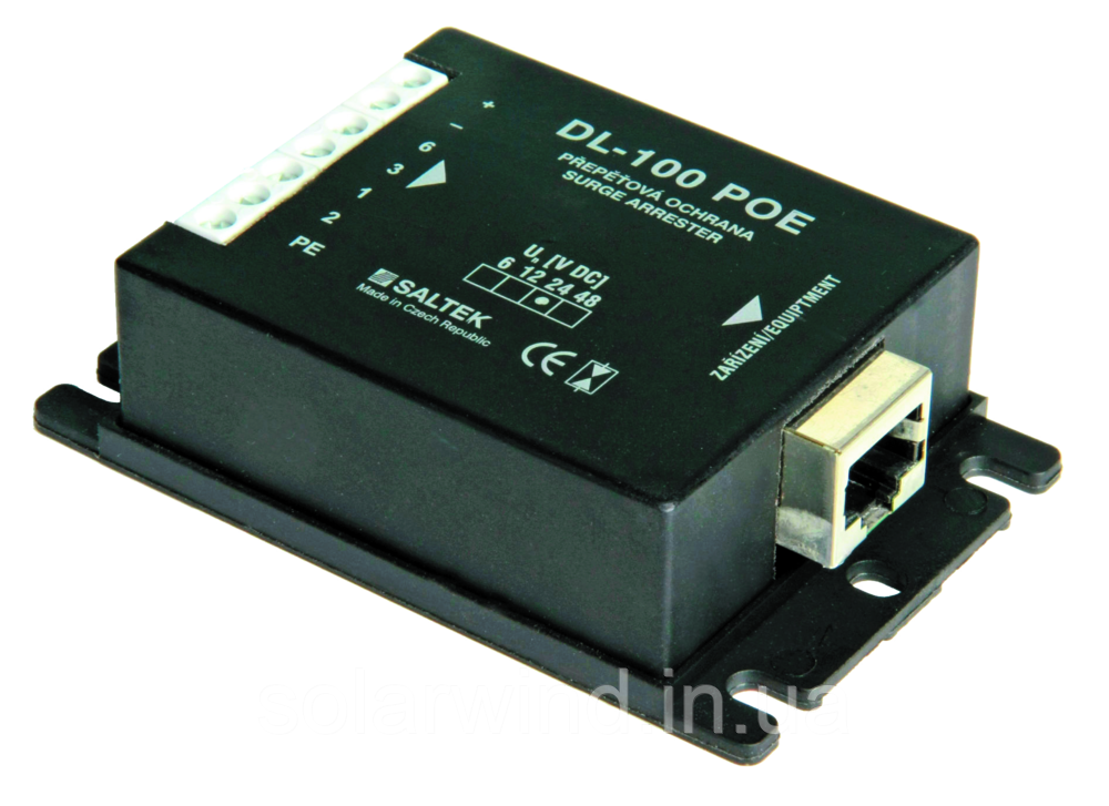 Обмежувач перенапруги ПЗІП SALTEK DL-100 POE-048