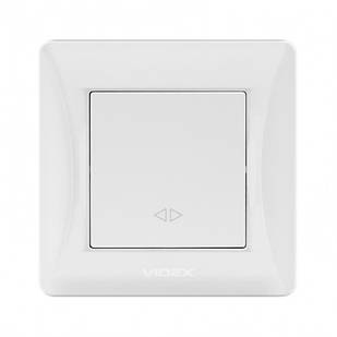 VIDEX BINERA білий Вимикач 1кл проміжний (VF-BNSW1I-W)