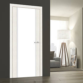 Дверне полотно Cortex Gloss triplex молочний Bianco