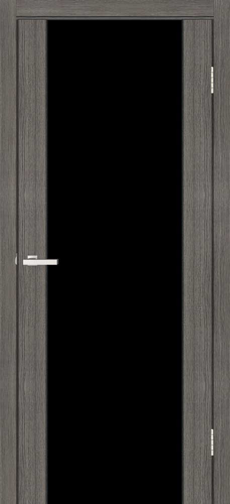 Дверне полотно Cortex Gloss triplex чорний Ash