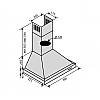 Витяжка VENTOLUX LAZIO 50 WH 750, фото 2
