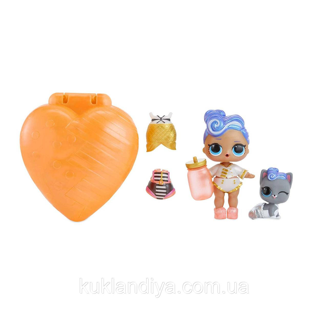 Ігровий набір L.O.L.- Серце-сюрприз (у жовтогарячому кейсі), фото 1