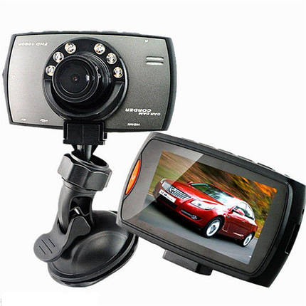 Відеореєстратор DVR G30B LCD 1080P HD +2 камери, фото 2