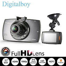 Відеореєстратор DVR G30B LCD 1080P HD +2 камери, фото 2