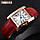Skmei 1085 spring червоні жіночі класичні годинник, фото 3